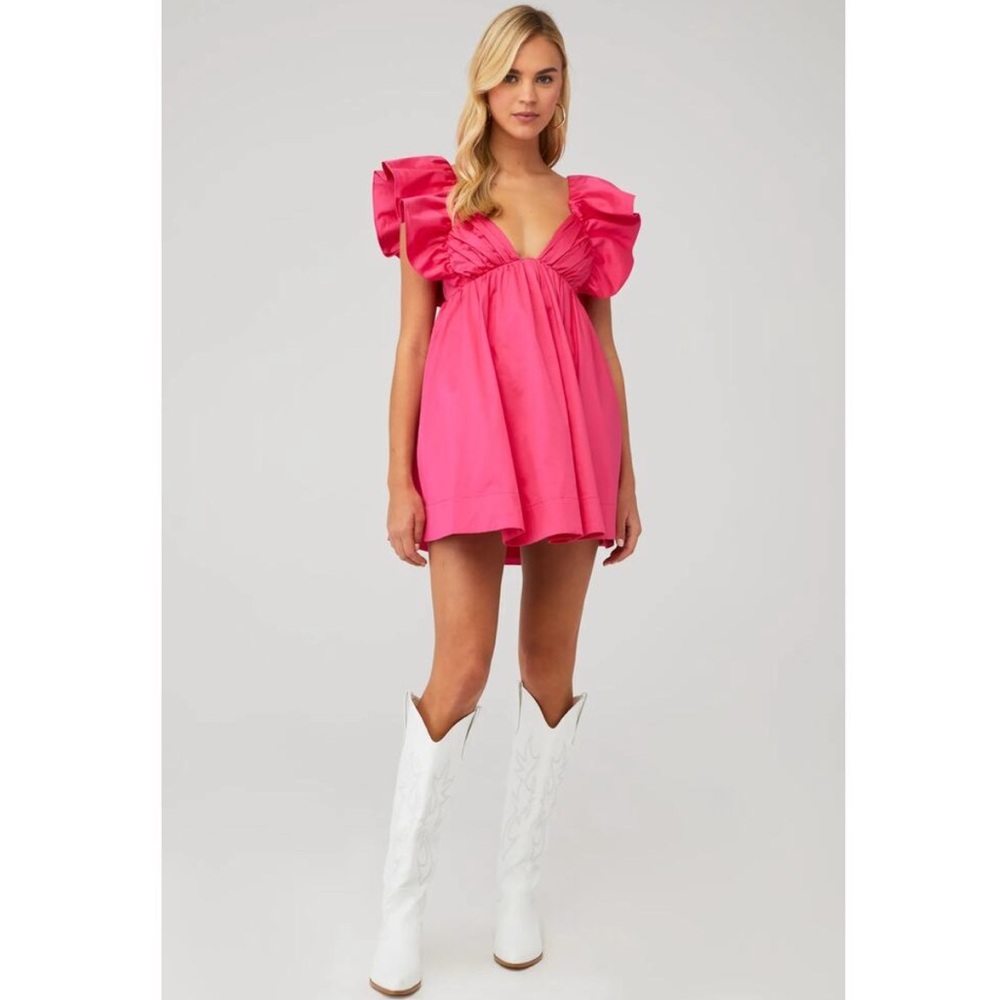For Love And Lemons Clementine Mini Pink Dress - Women